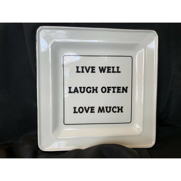 Effetti D'Arte Italian Square Plate Live Well - Picture 2 of 8